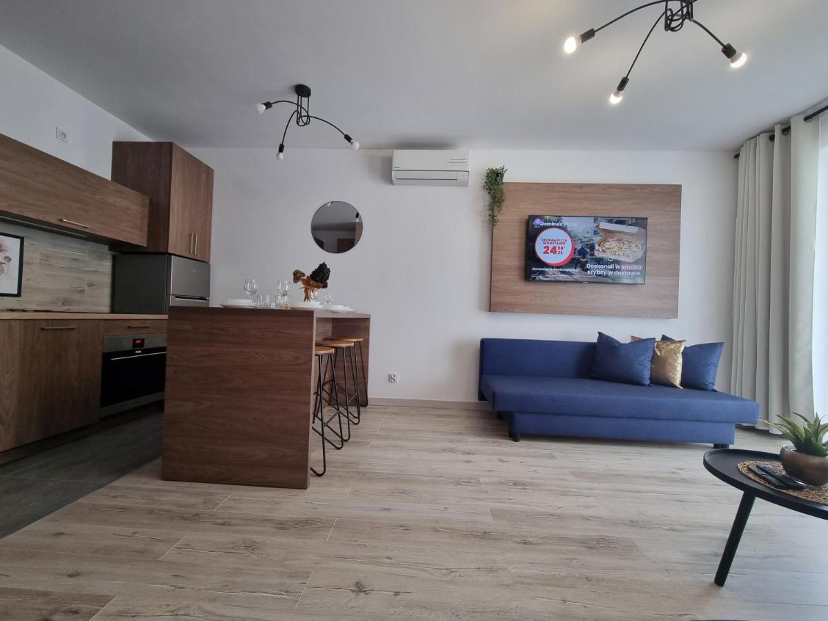 Q Apart Enter- Klimatyzowany 2 Pokojowy Apartament Przy Manufakturze Z Garazem Gratis, Fv Lodz (Lodz) Ngoại thất bức ảnh