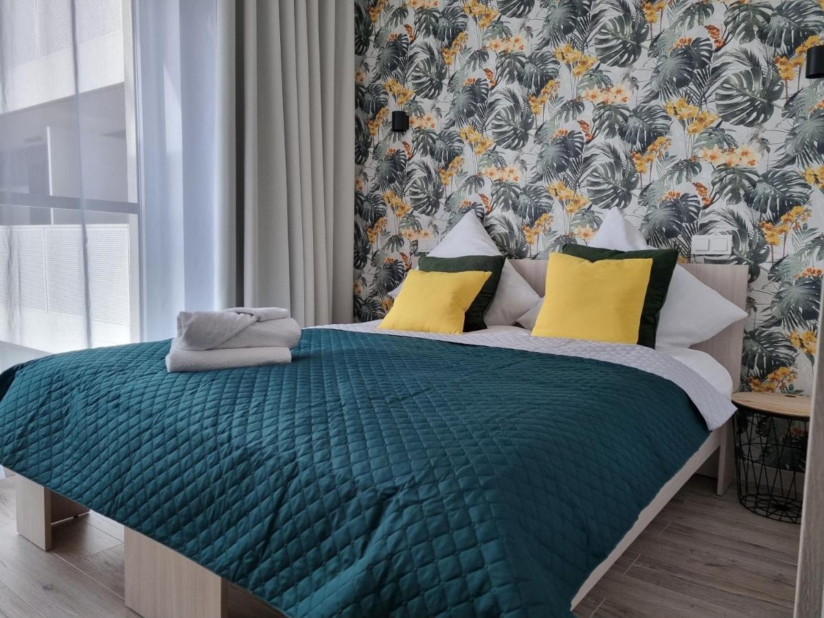 Q Apart Enter- Klimatyzowany 2 Pokojowy Apartament Przy Manufakturze Z Garazem Gratis, Fv Lodz (Lodz) Ngoại thất bức ảnh