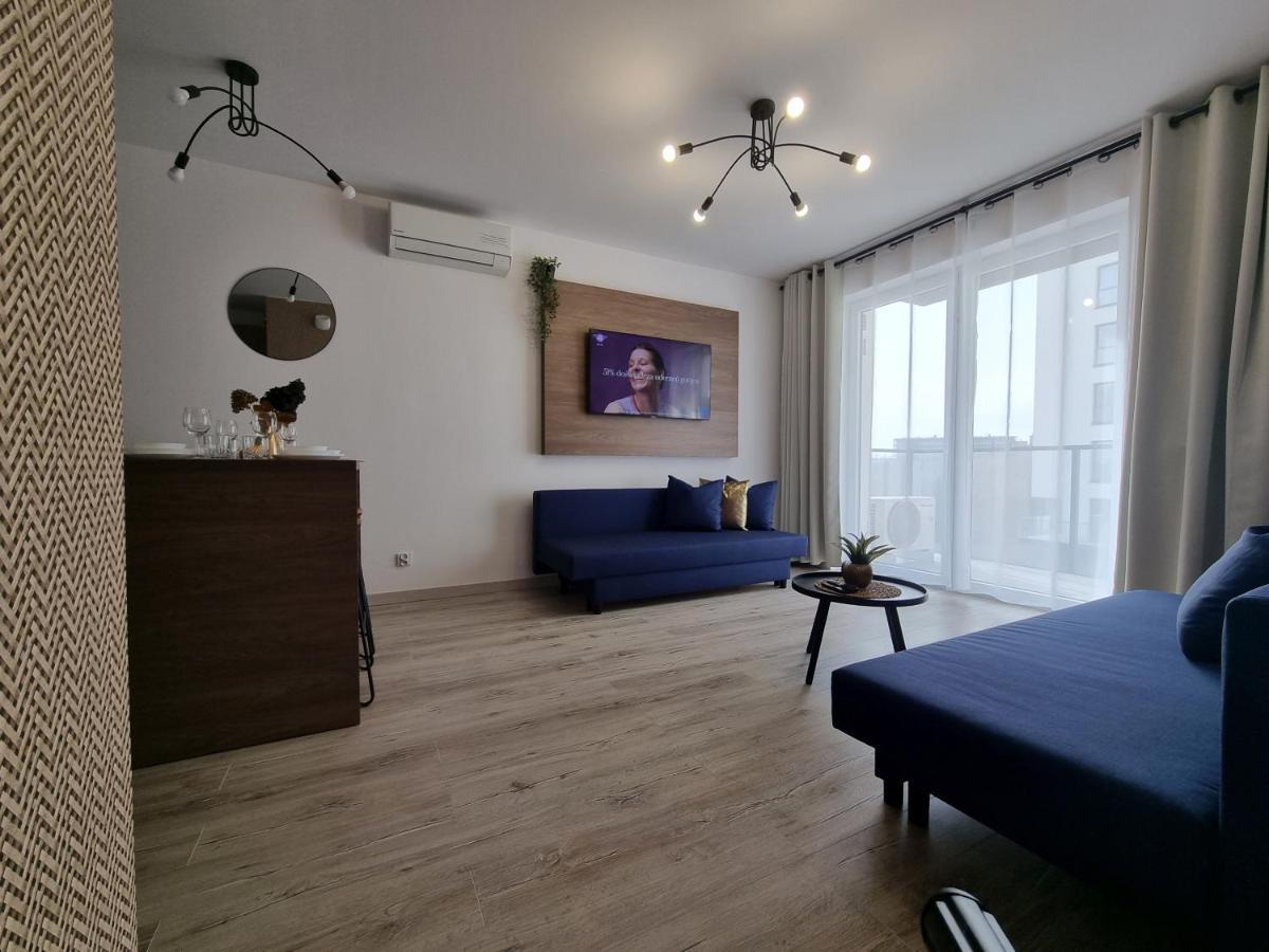 Q Apart Enter- Klimatyzowany 2 Pokojowy Apartament Przy Manufakturze Z Garazem Gratis, Fv Lodz (Lodz) Ngoại thất bức ảnh